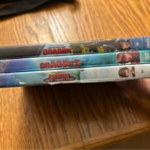 How to Train Your Dragon Lot Of 3 Dvd